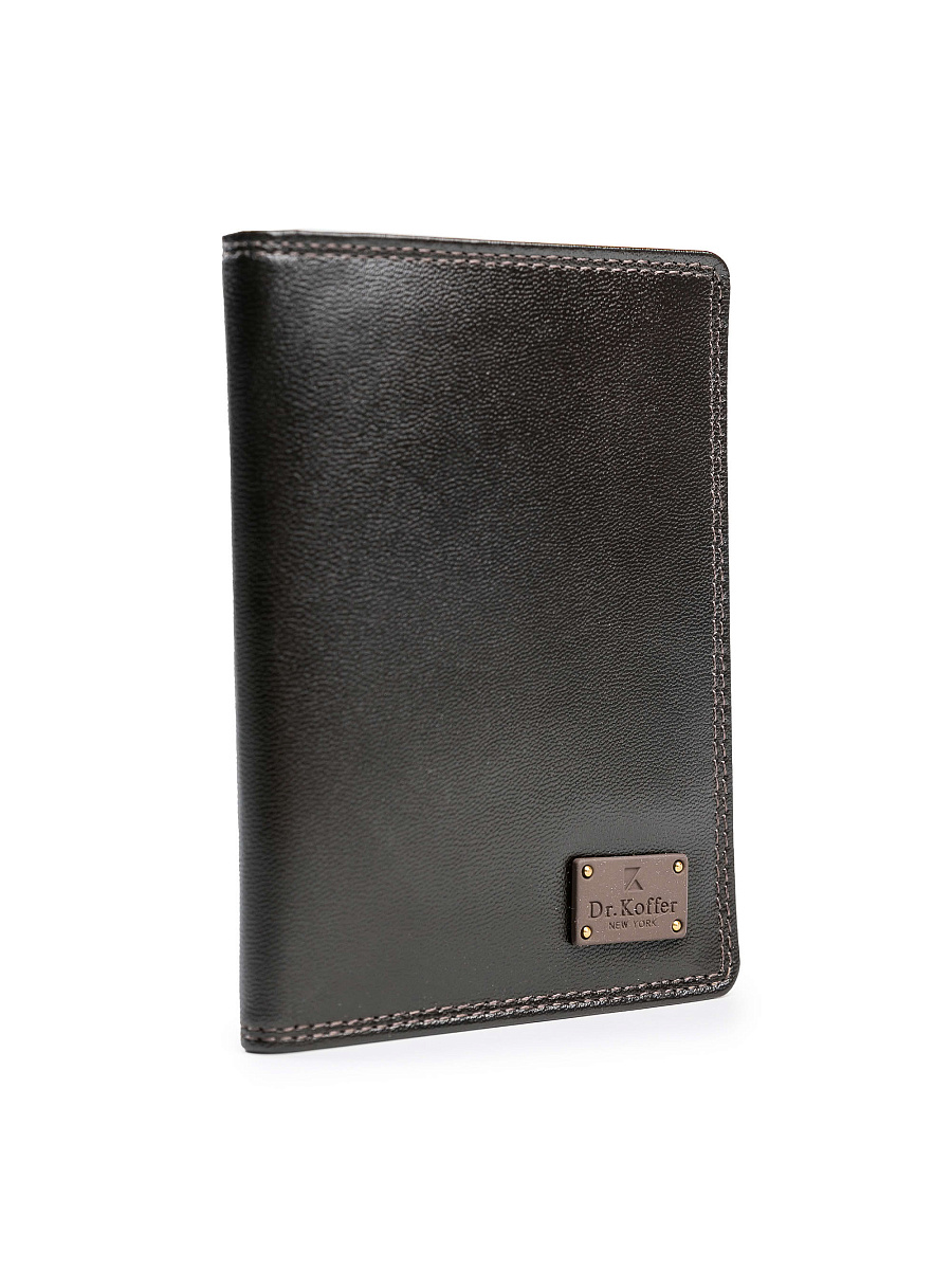 Обложка для паспорта/автодок из натуральной кожи Dr. Koffer