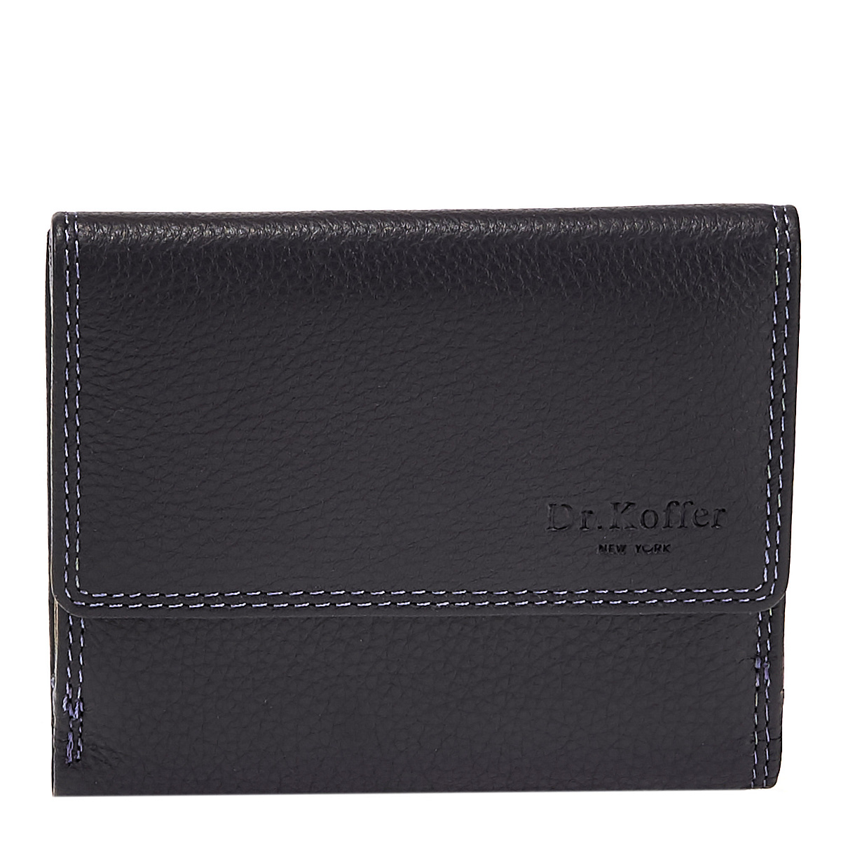 Портмоне Dr.Koffer из натуральной кожи фиолетовое