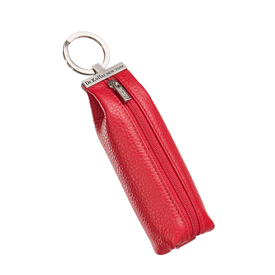 Компактная ключница-брелок на застежке-молнии Dr.Koffer X510226-01-12