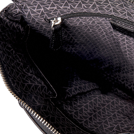 Сумка через плечо Dr.Koffer из натуральной кожи черная