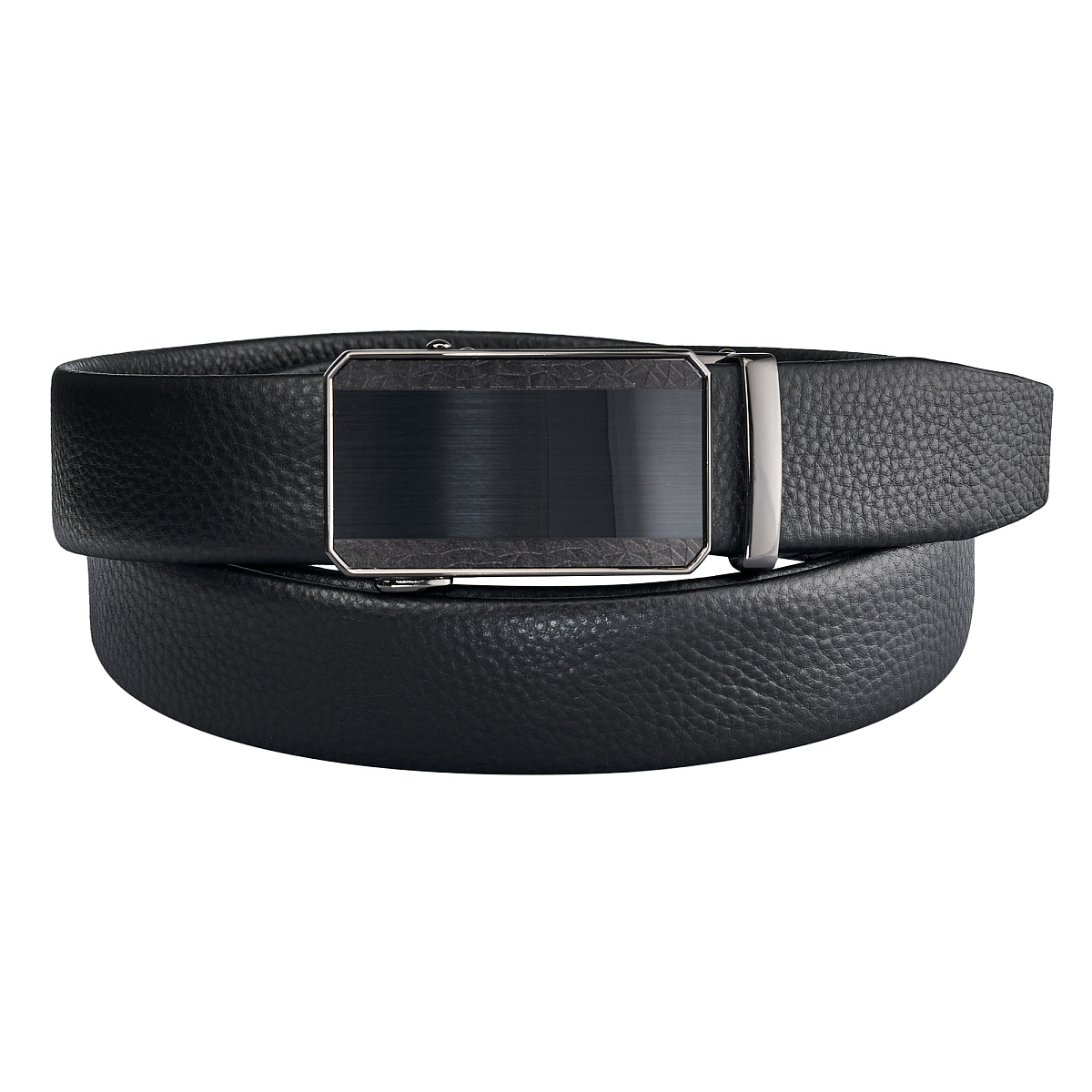 Ремень Dr. Koffer из натуральной кожи черный