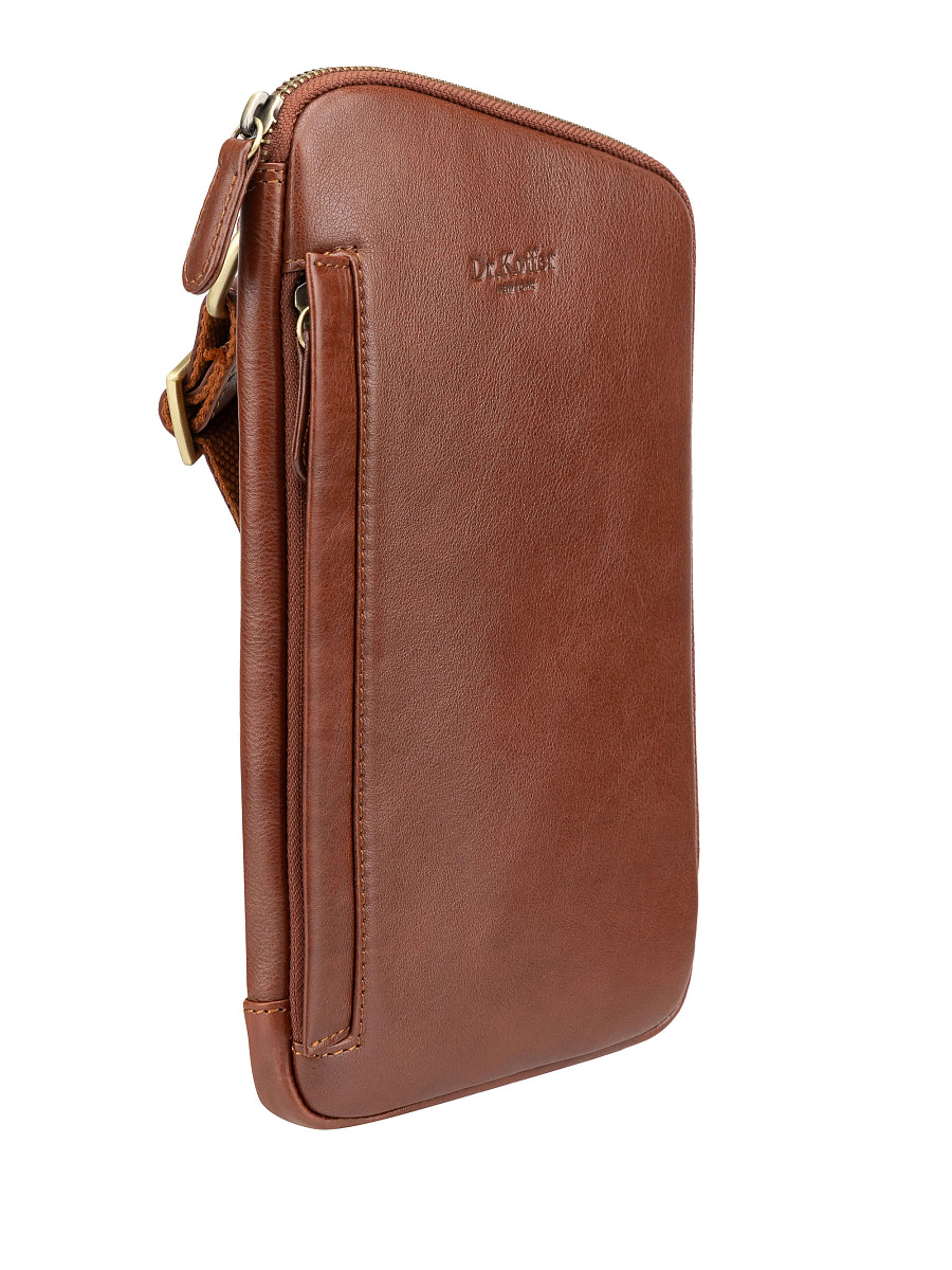 Рюкзак Dr. Koffer из натуральной кожи светло-коричневый