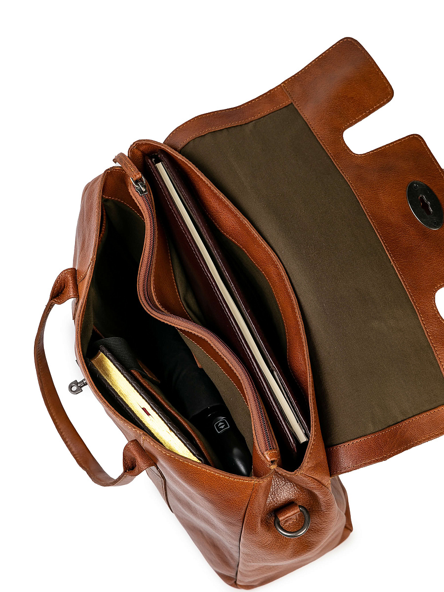 Сумка для документов Dr.Koffer из натуральной кожи