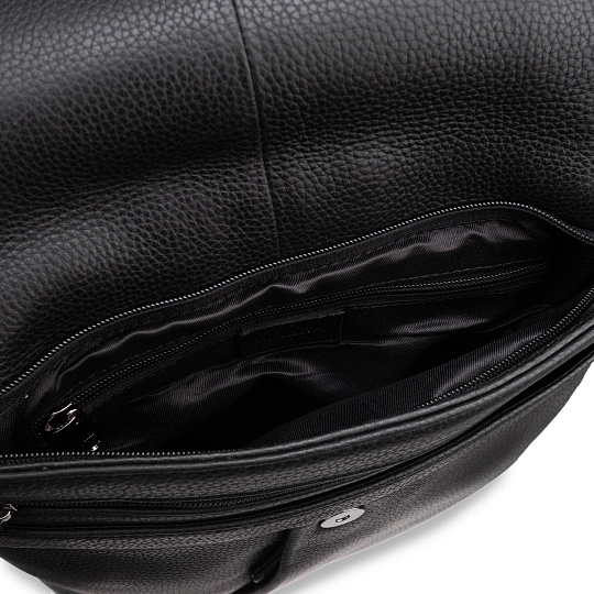 Рюкзак Dr.Koffer из натуральной кожи черный