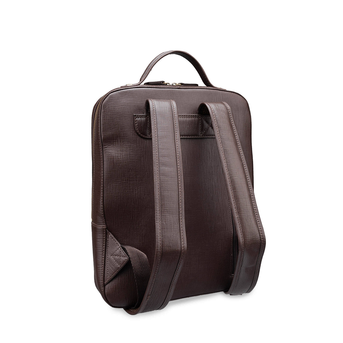 Рюкзак Dr.Koffer из натуральной кожи красный