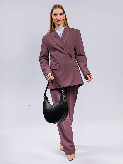 Женская сумка Dr. Koffer из натуральной кожи черная