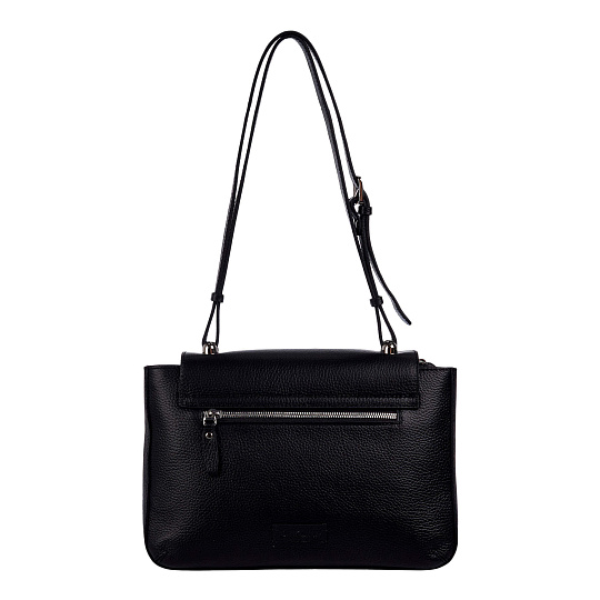 Женская сумка Dr. Koffer из натуральной кожи черная