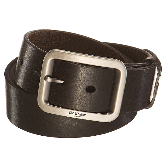 Ремень с массивной цельнолитой пряжкой Dr.Koffer R030V04120-108-09