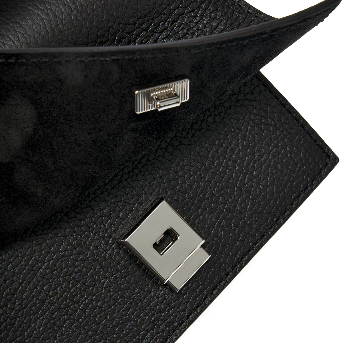 Женская сумка Dr. Koffer из натуральной кожи черная