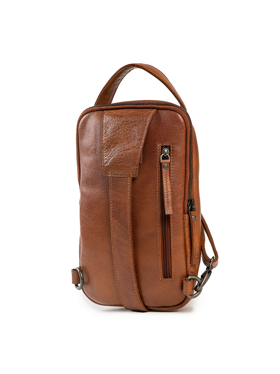 Рюкзак Dr.Koffer из натуральной кожи коричневый