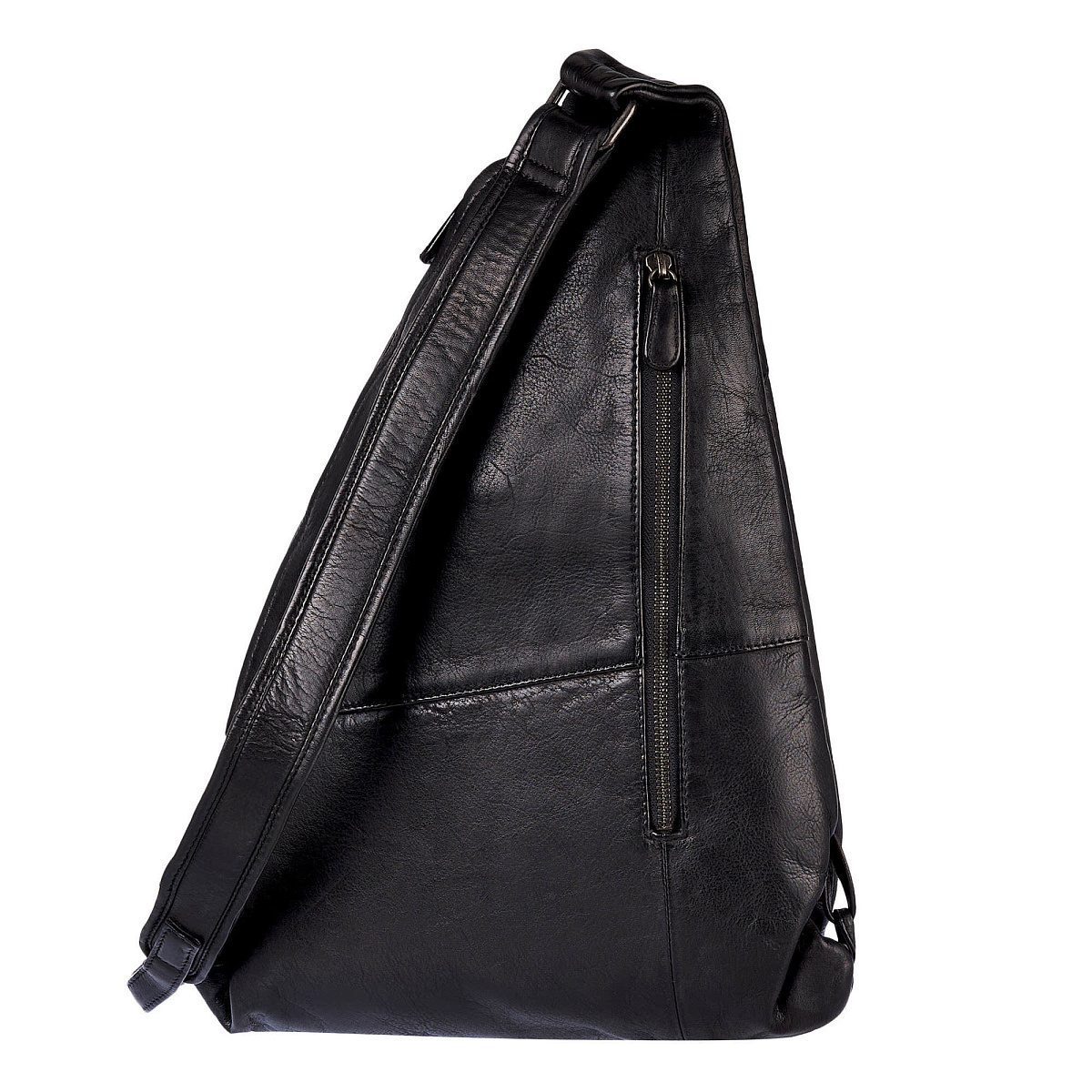 Рюкзак Dr.Koffer из натуральной кожи черный