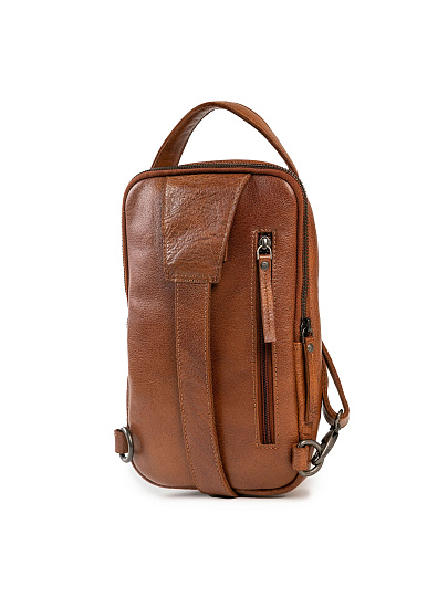 Рюкзак Dr.Koffer из натуральной кожи коричневый