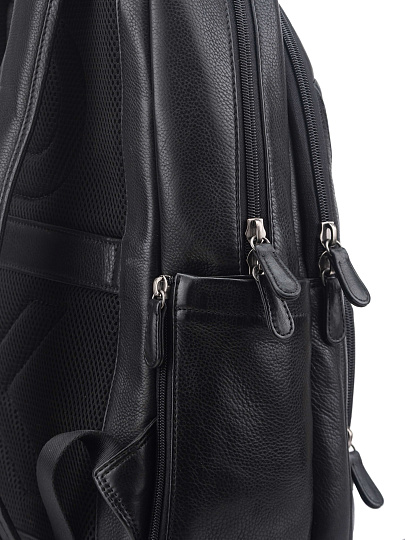 Рюкзак Dr. Koffer из натуральной кожи черный