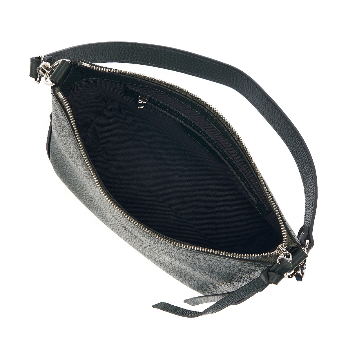 Женская сумка Dr. Koffer из натуральной кожи зеленая