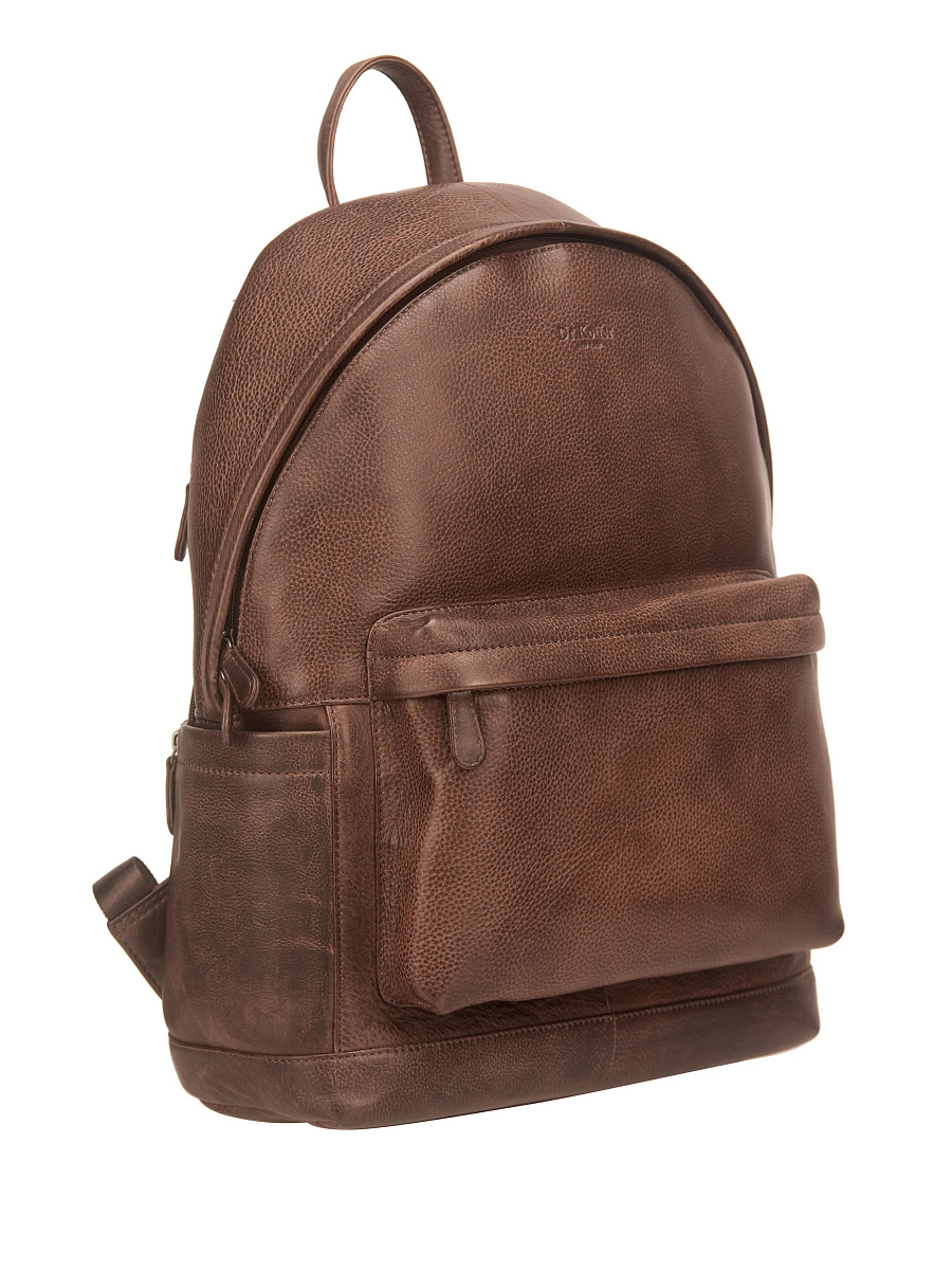 Рюкзак Dr. Koffer из натуральной кожи коричневый