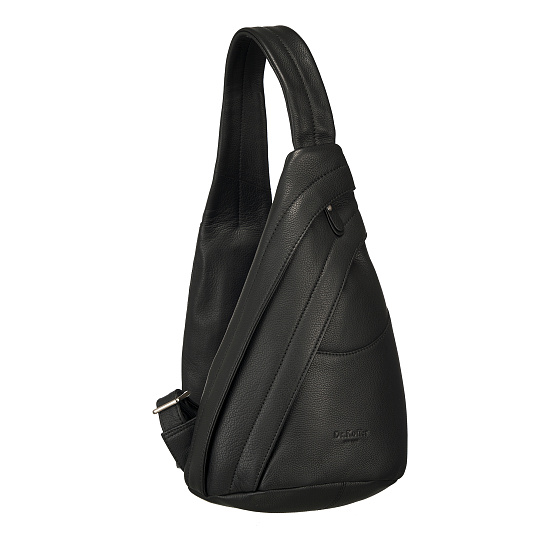 Рюкзак Dr.Koffer из натуральной кожи черный