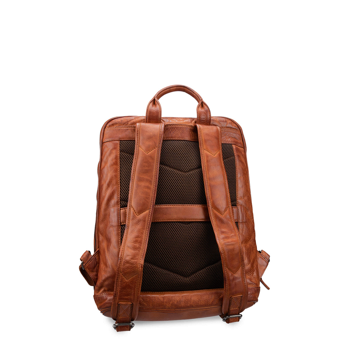 Рюкзак Dr.Koffer из натуральной кожи светло-коричневый