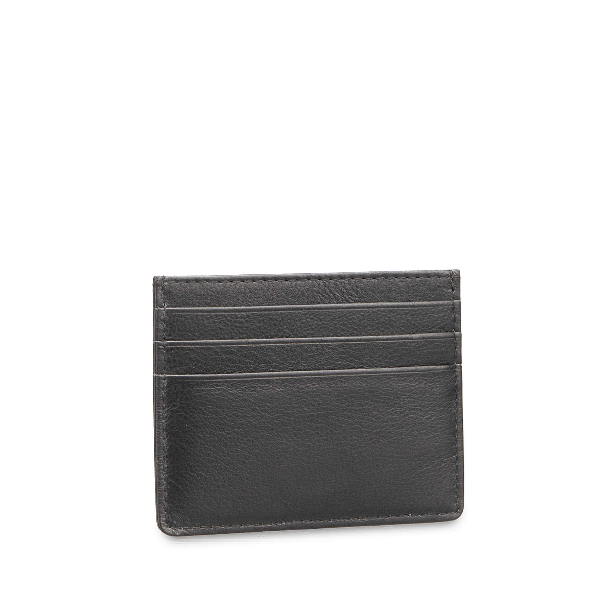 Кредитница Dr.Koffer из натуральной кожи черная