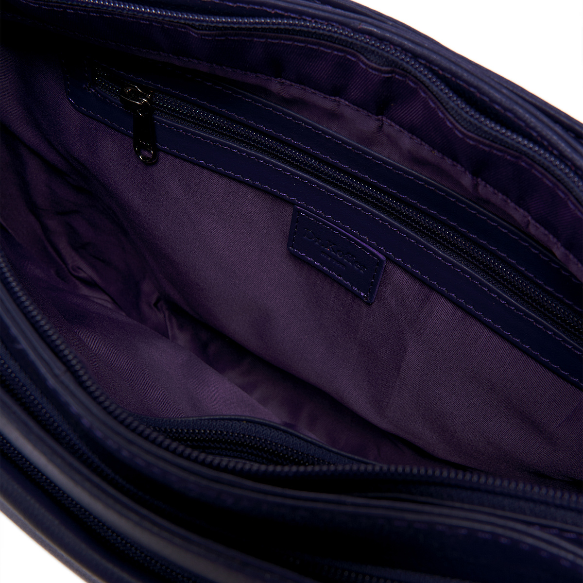 Женская сумка Dr.Koffer из натуральной кожи синяя