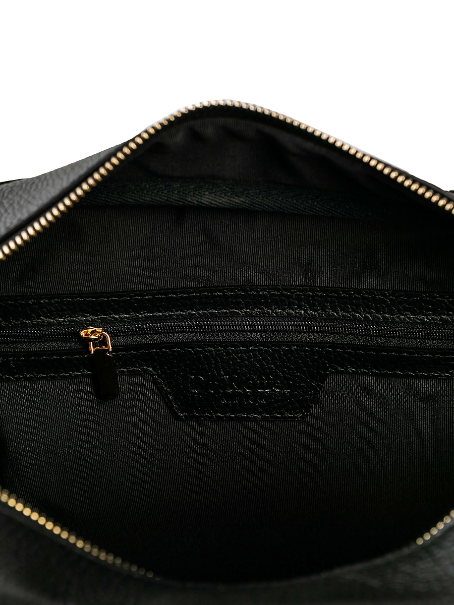 Женская сумка Dr. Koffer из натуральной кожи черная