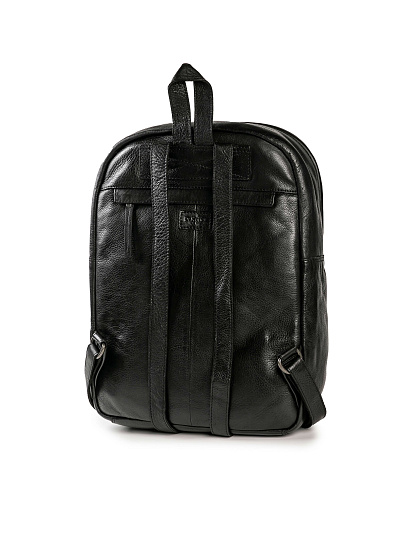 Рюкзак Dr.Koffer из натуральной кожи черный