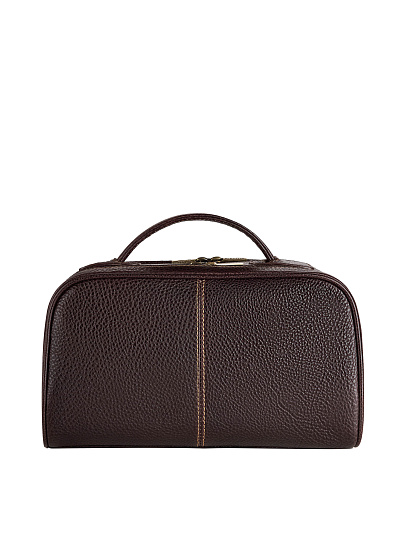 Несессер Dr.Koffer из натуральной кожи коричневый