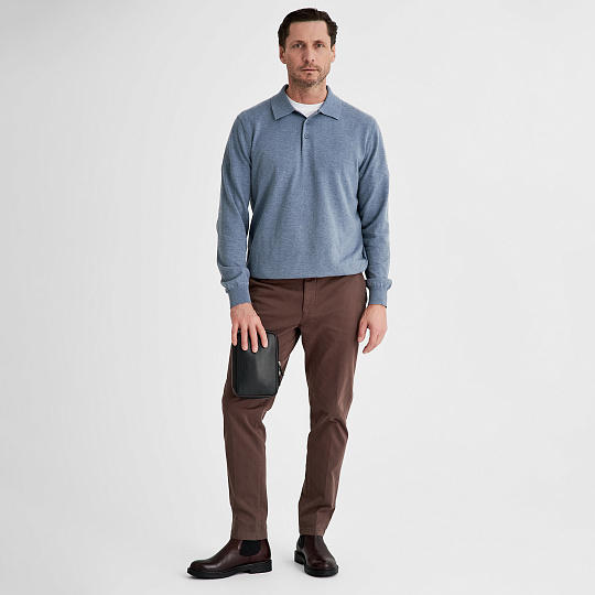 Несессер Dr. Koffer из натуральной кожи черный