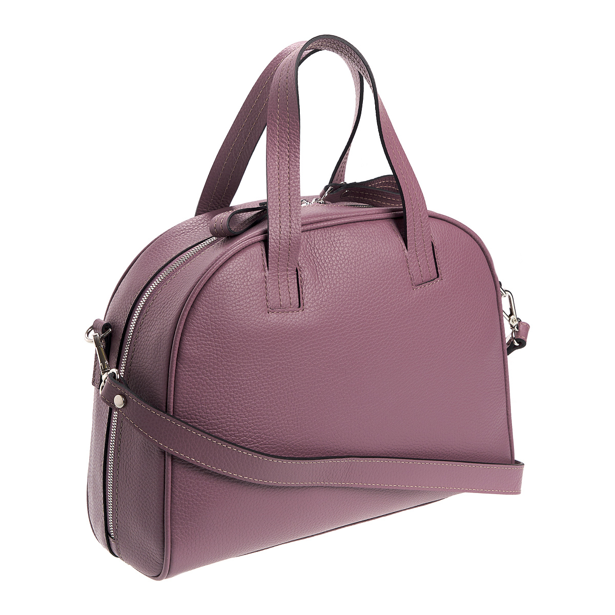 Женская сумка Dr. Koffer из натуральной кожи цвета фуксия