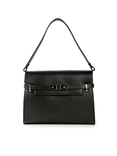 Женская сумка Dr. Koffer из натуральной кожи черная