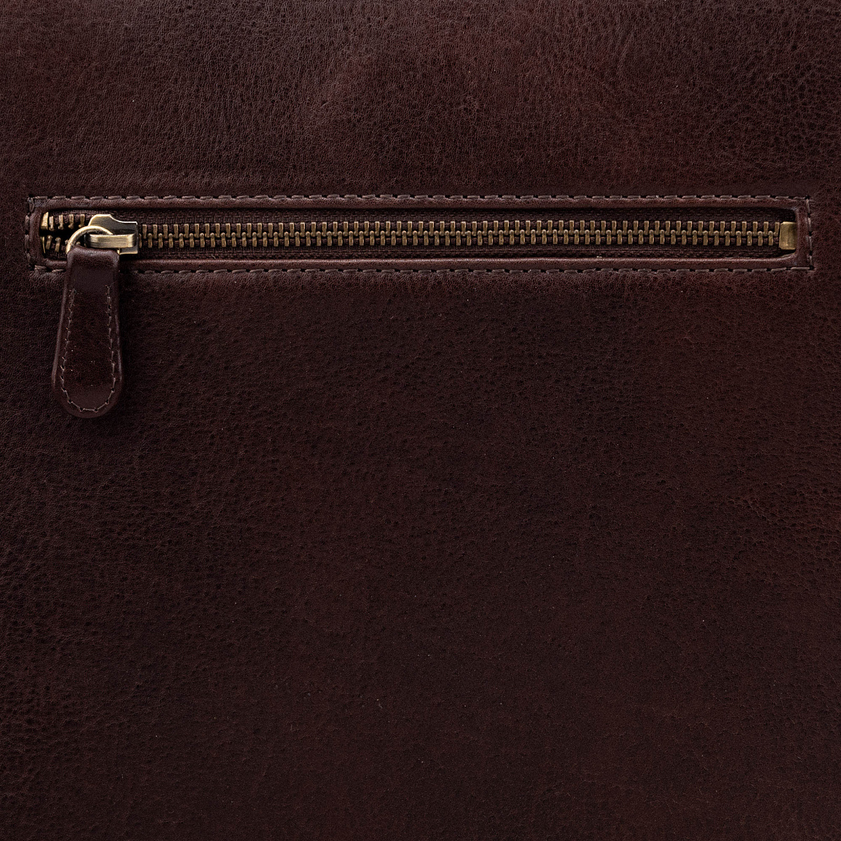 Сумка через плечо Dr.Koffer из натуральной кожи коричневая