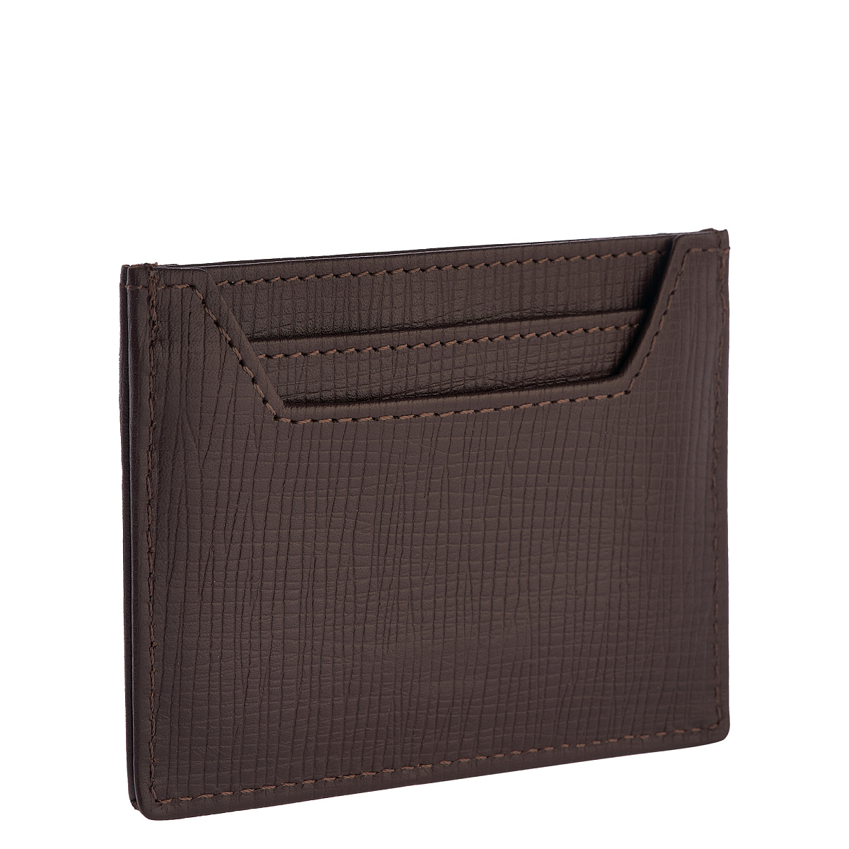 Кредитница Dr.Koffer из натуральной кожи коричневая