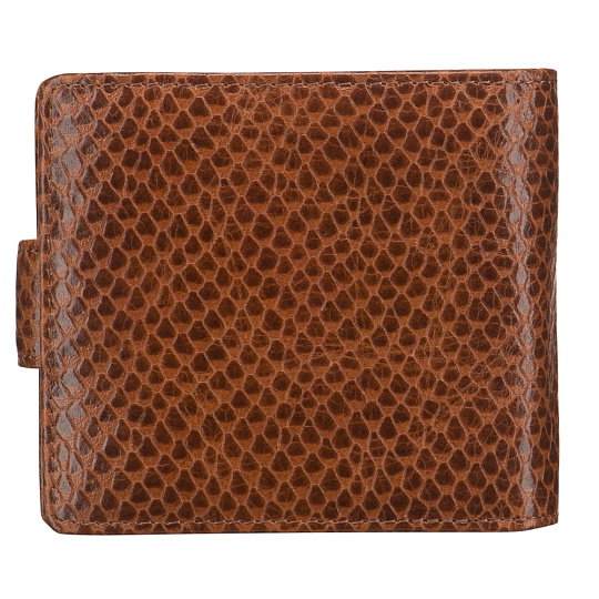 Портмоне Dr.Koffer из натуральной кожи коричневое