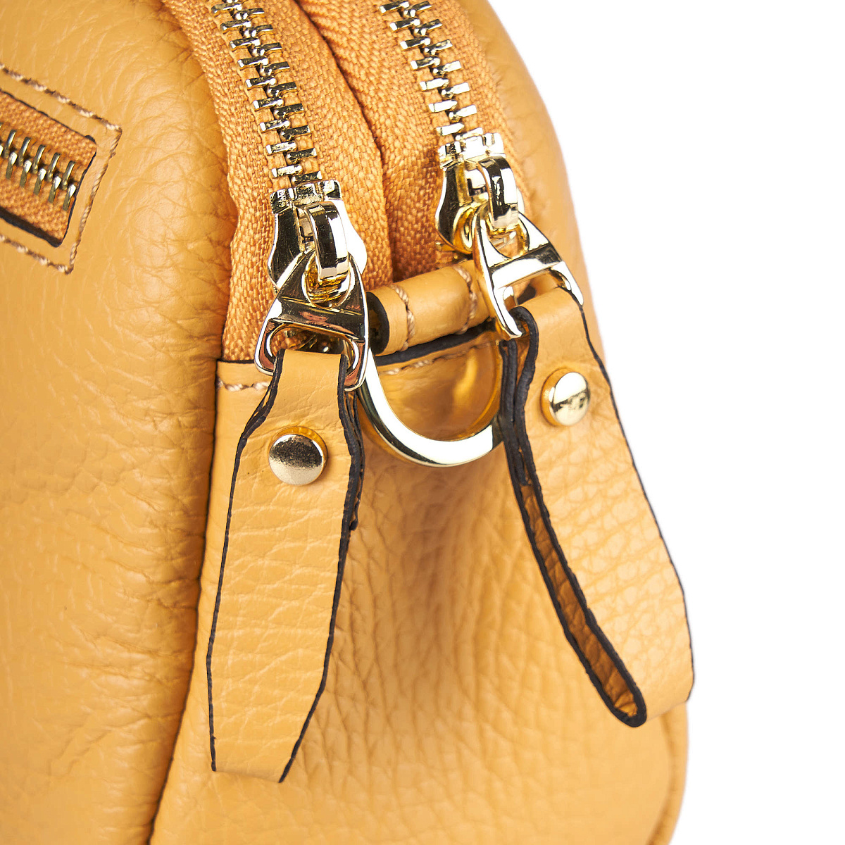 Женская сумка Dr. Koffer из натуральной кожи оранжевая