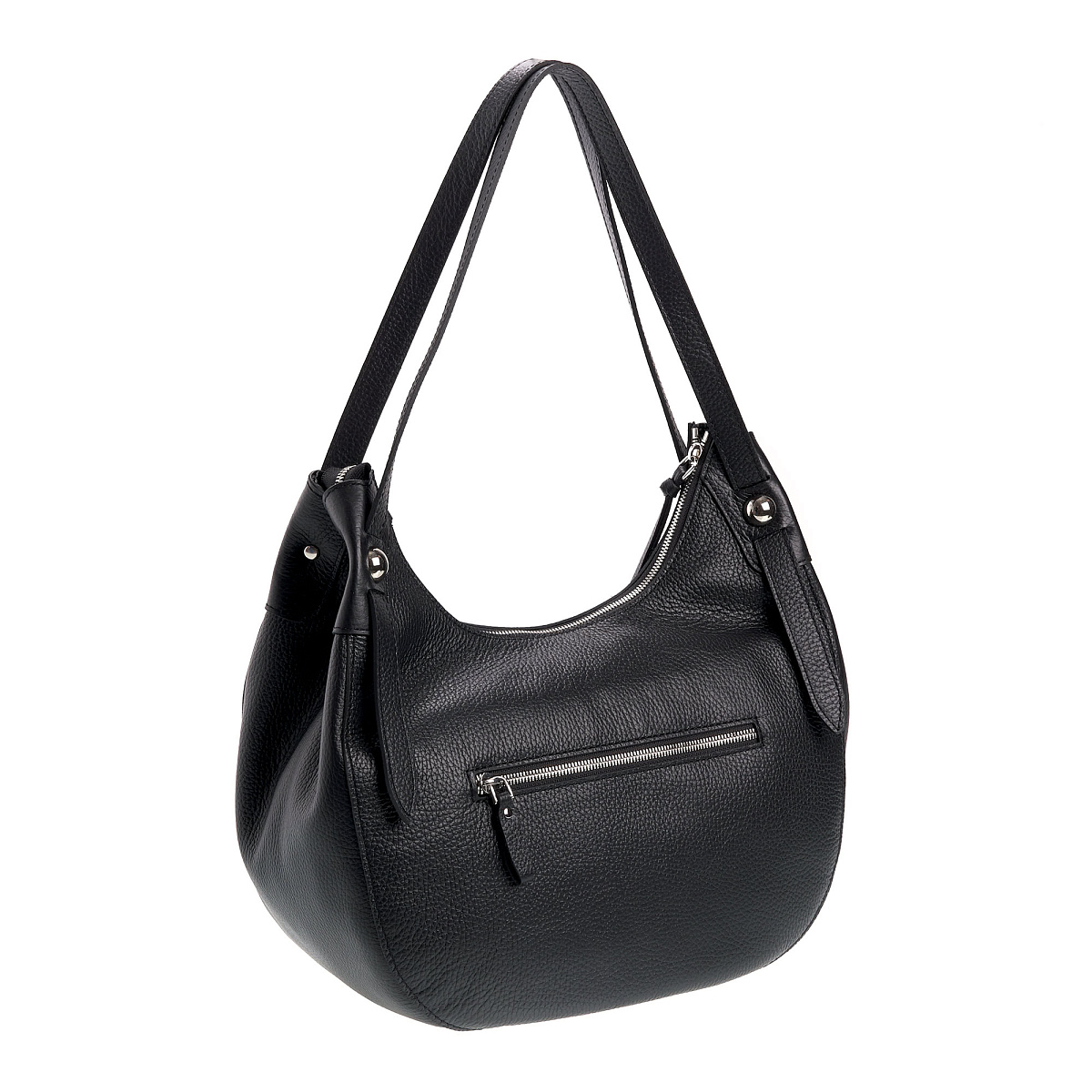 Женская сумка Dr.Koffer из натуральной кожи черная