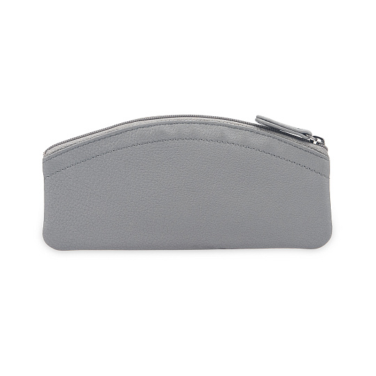 Очечник Dr.Koffer из натуральной кожи серый