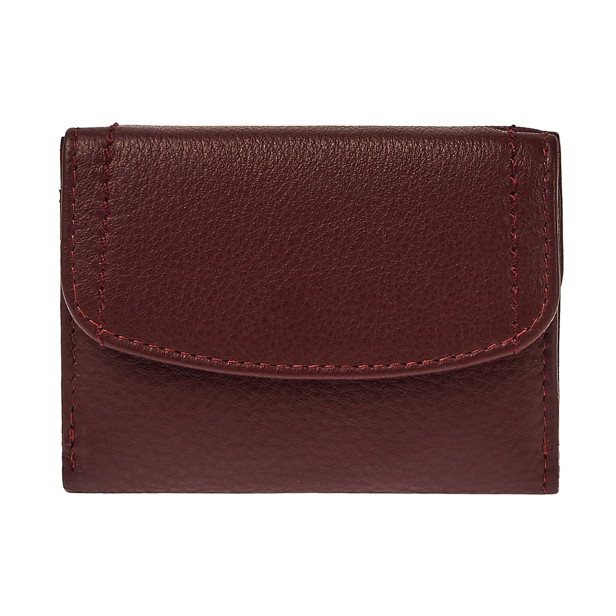 Портмоне Dr.Koffer из натуральной кожи бордовый