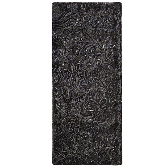 Визитница Dr.Koffer из натуральной кожи черная