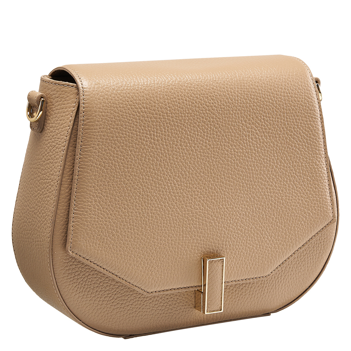 Женская сумка  Dr. Koffer из натуральной кожи бежевая