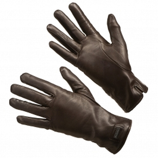 Коричневые кожаные перчатки для женщин Dr.Koffer H610097-41-09