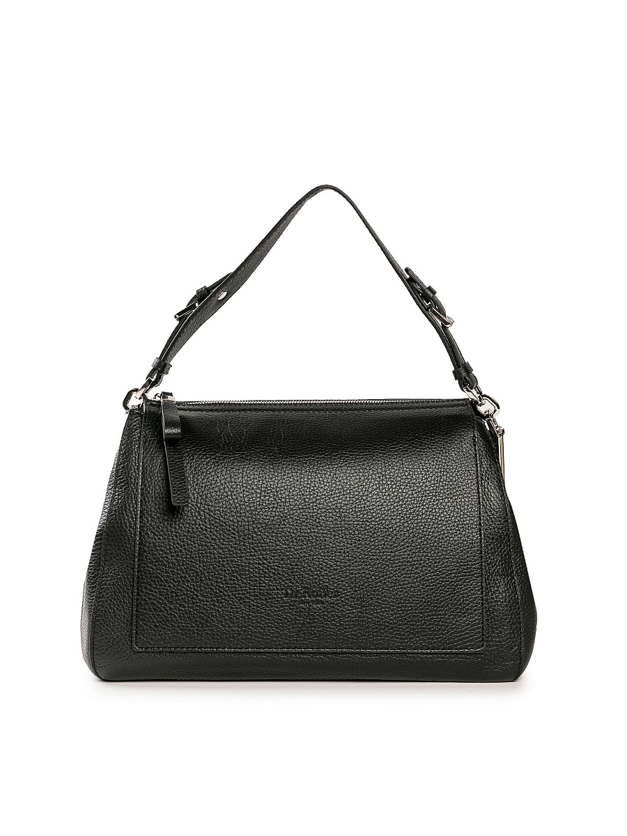 Женская сумка Dr. Koffer из натуральной кожи черная