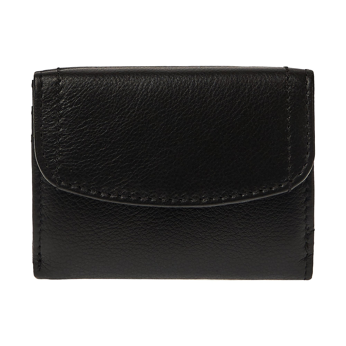 Портмоне Dr.Koffer из натуральной кожи черное