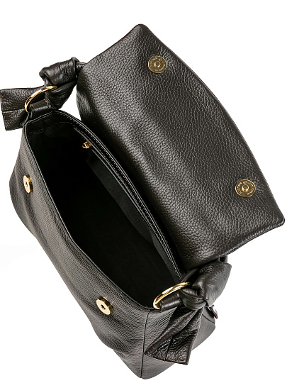 Женская сумка Dr.Koffer из натуральной кожи темно-коричневая