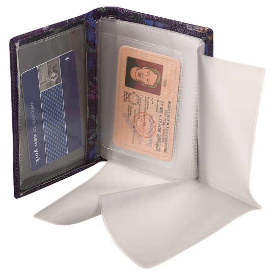 Обложка для автодокументов из натуральной кожи Dr. Koffer