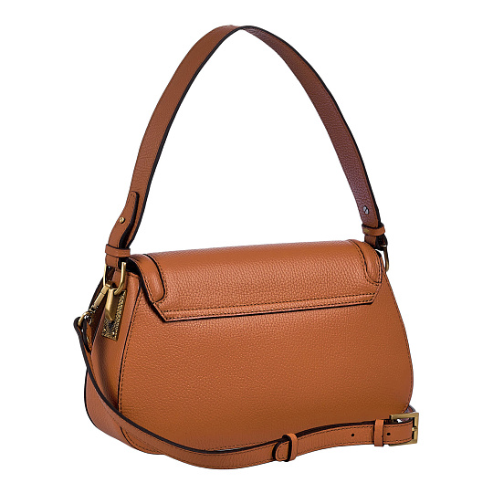 Женская сумка Dr.Koffer из натуральной кожи коричневая