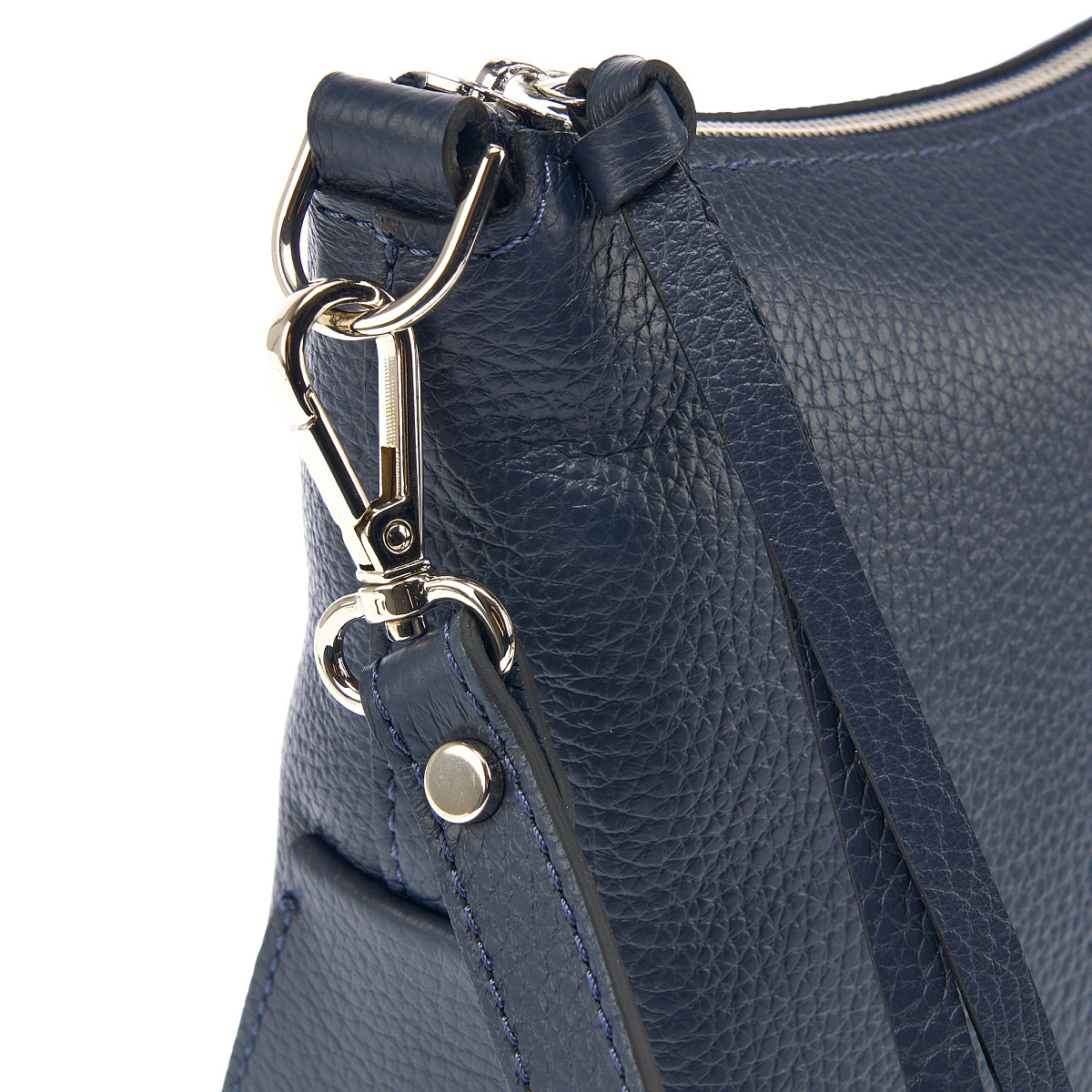 Женская сумка Dr. Koffer из натуральной кожи синяя