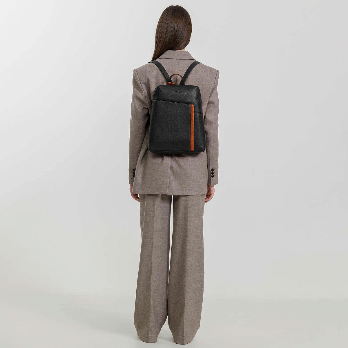 Рюкзак Dr.Koffer из натуральной кожи синий