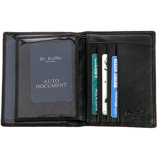 Обложка для автодокументов из натуральной кожи Dr. Koffer