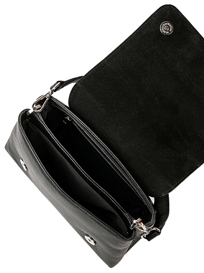 Женская сумка Dr. Koffer из натуральной кожи черная