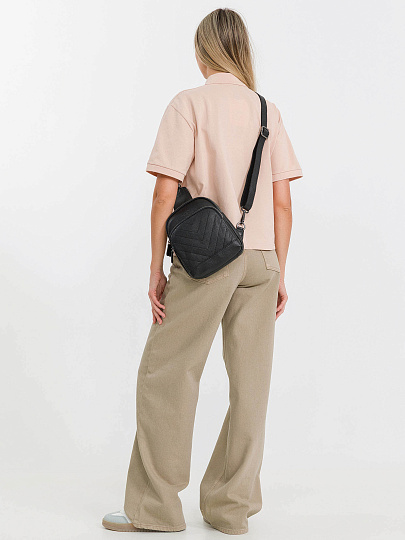 Рюкзак Dr.Koffer из натуральной кожи черный