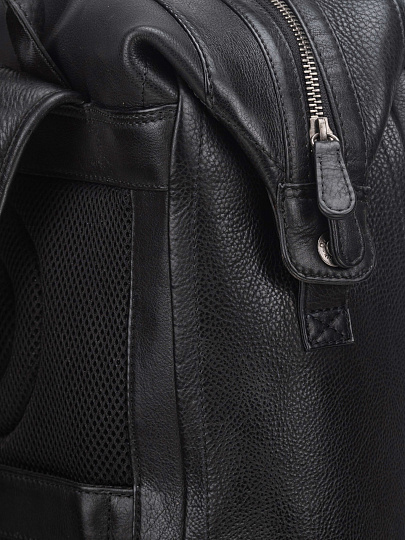 Рюкзак Dr. Koffer из натуральной кожи черный